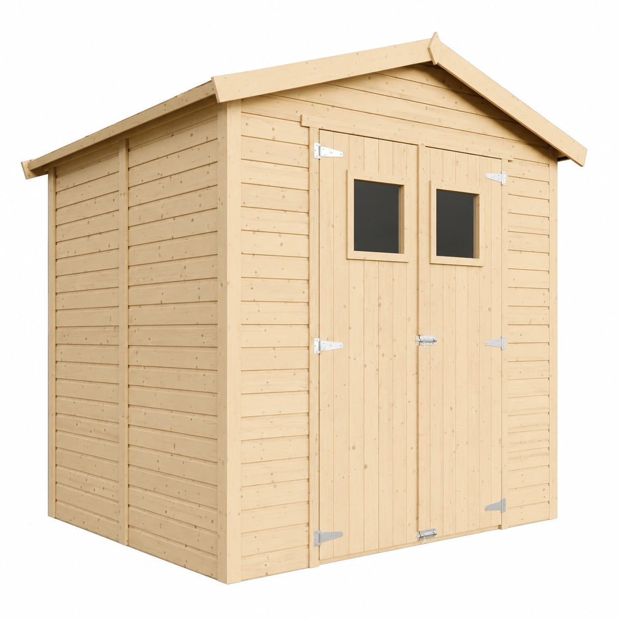 Cabaña de Madera para Jardín con Suelo Tratado, 4,08 m², Timbela M351+M351G