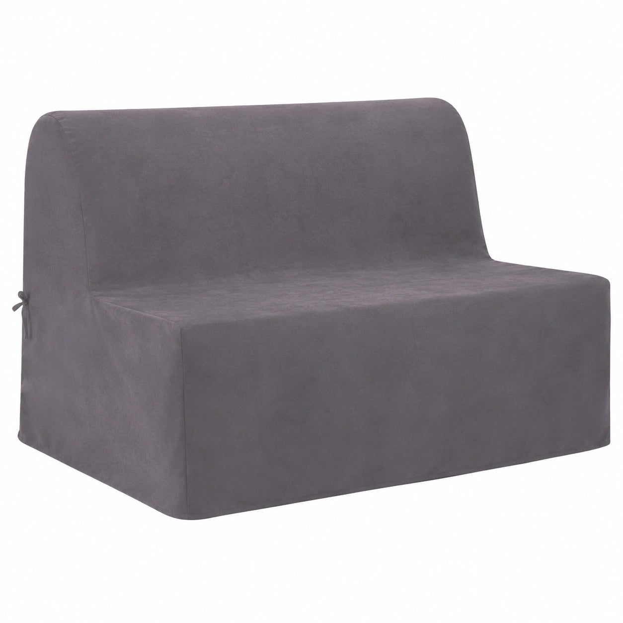 Funda Elástica para Sofá Cama Lycksele, Color Gris, Ajustable 120-200x140 cm