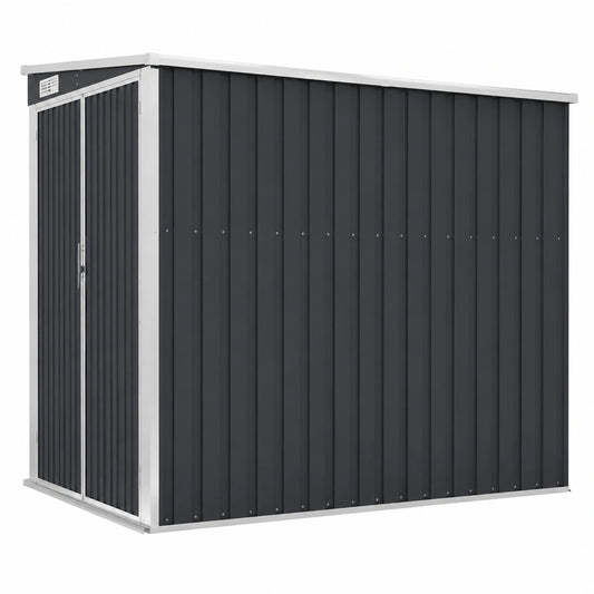 Cobertizo de Acero Galvanizado para Herramientas 118x194x178 cm