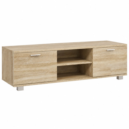 Mueble de TV de Roble Sonoma 140x40,5x35 cm con Almacenamiento